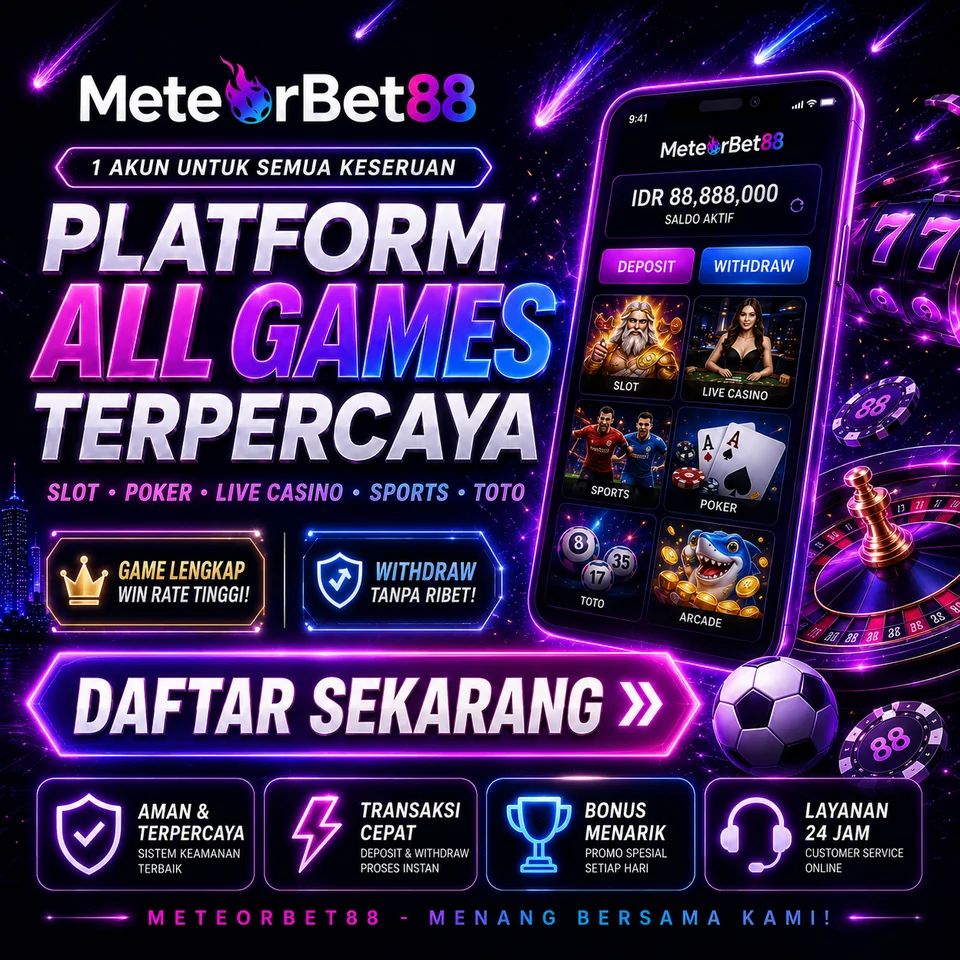 Meteorbet88 platform hiburan online